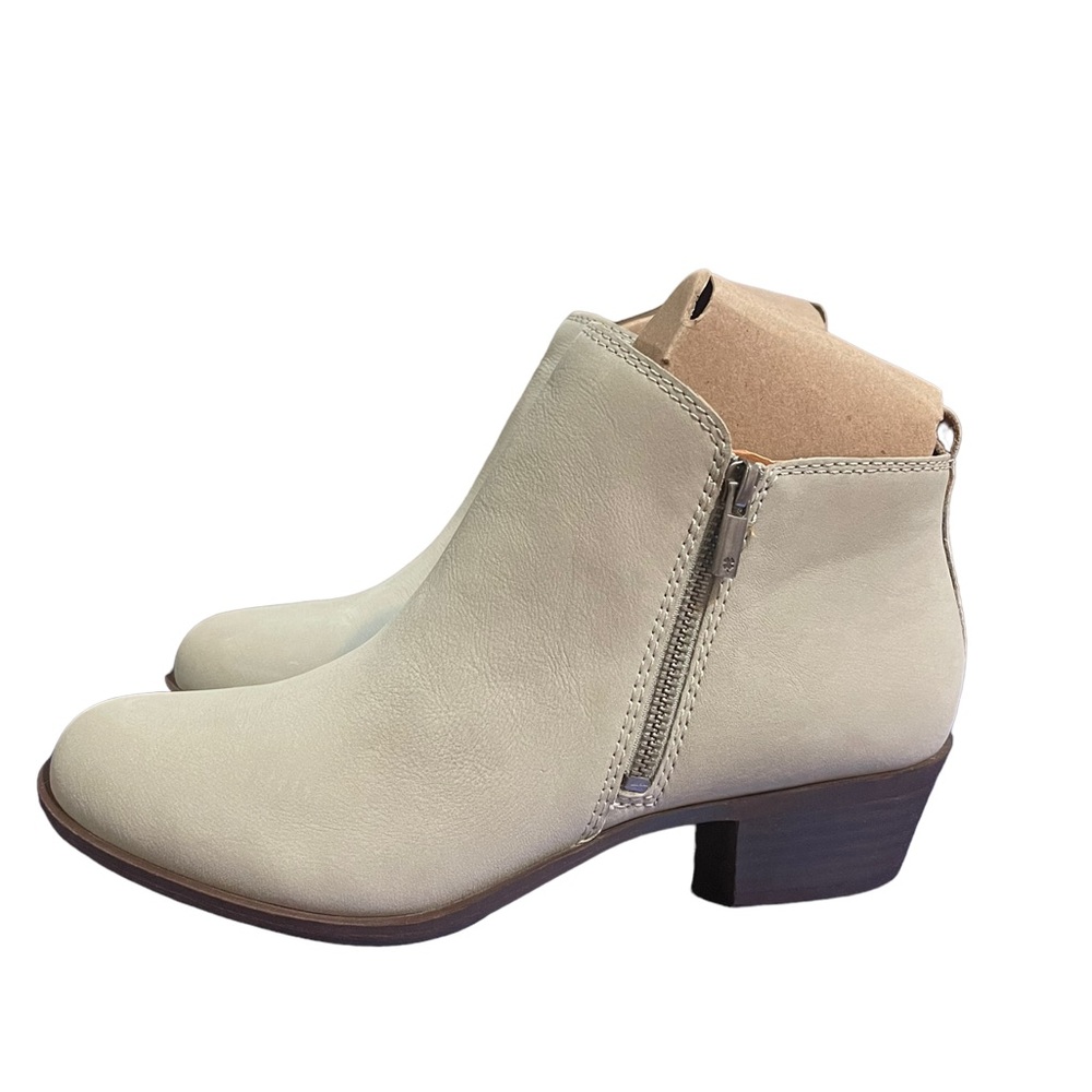 Lucky Brand Suede Ankle Booties size 10